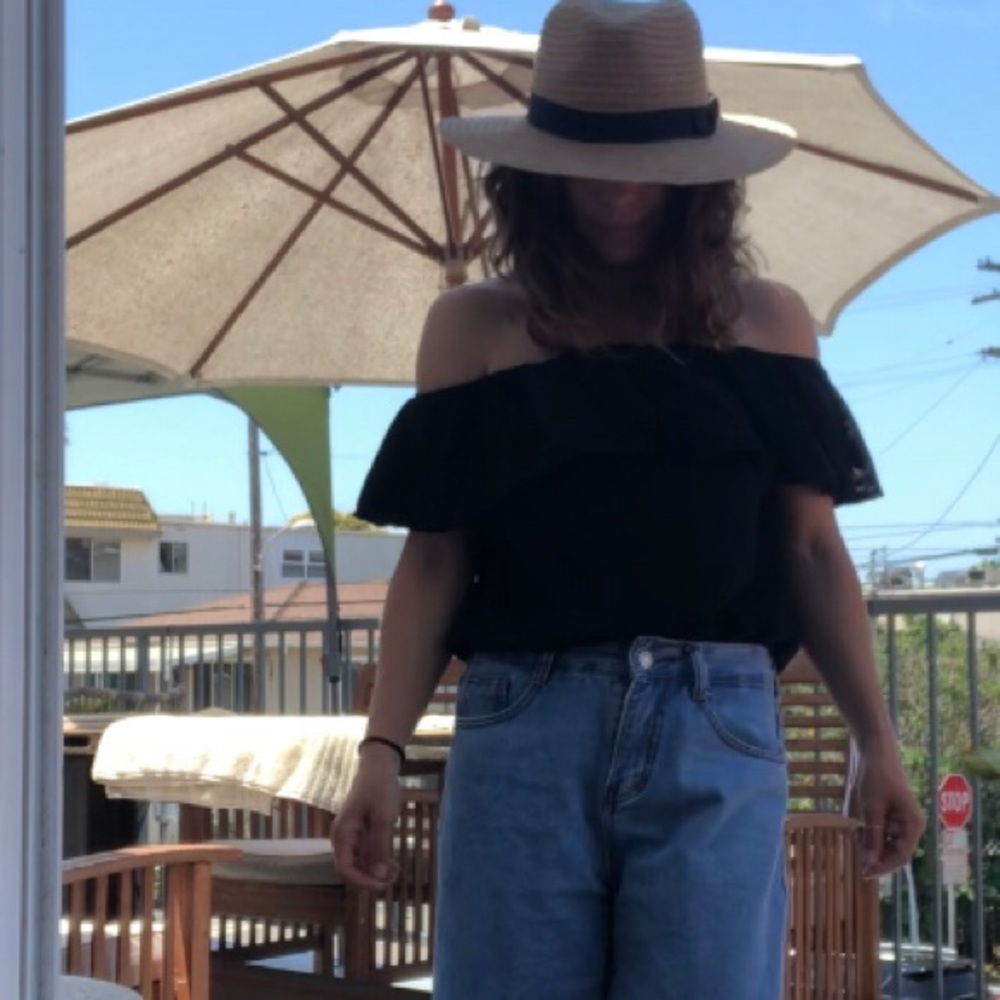 Off the shoulder top